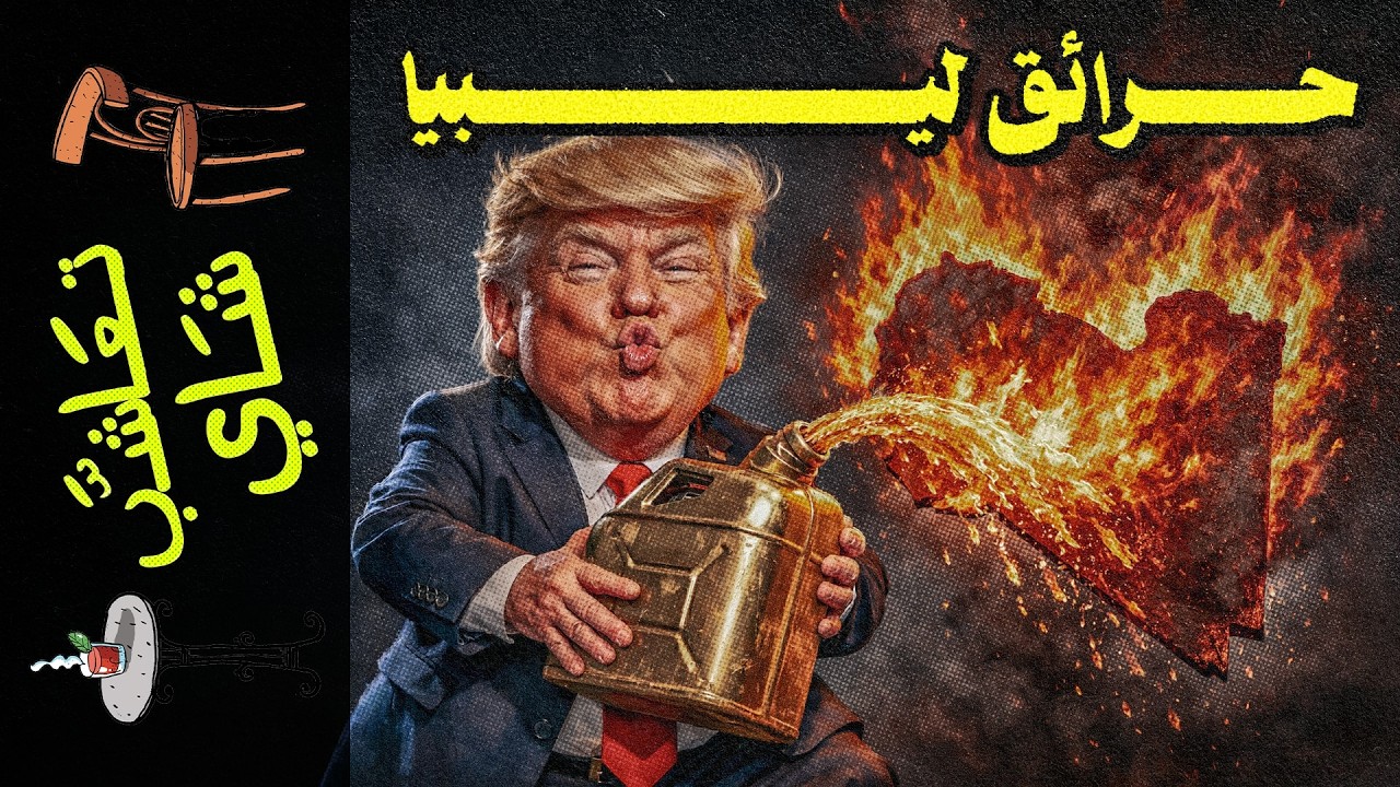 {تعاشب شاي}(2447) حرائق ليبيا