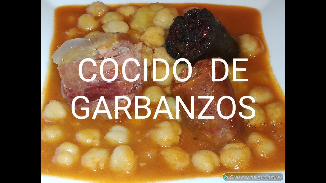 Watch COCIDO DE GARBANZOS (POTAJE ANDALUZ )@lacocinademariaycurro Now COCIDO DE GARBANZOS (POTAJE ANDALUZ )@lacocinademariaycurro