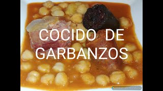 COCIDO DE GARBANZOS  (POTAJE ANDALUZ )@lacocinademariaycurro
