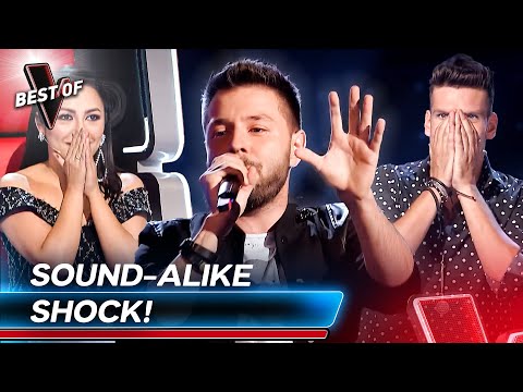 Identical Voices : The Voice Best SOUND-ALIKES | The Voice