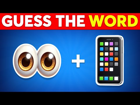 Can You Guess The WORD By Emojis? 🤔 Emoji Quiz | Quiz Ninja