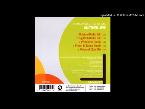 The Mac Project feat. Therese - Another Love (Wideboys Bassline Remix) *Bassline / 4x4 / Niche*