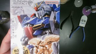 ガンダムアーティファクト第３弾キュベレイを組み立てる①パーツ無くすのが怖いキットです😆