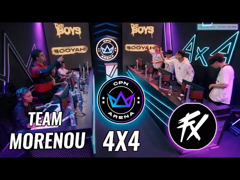 CPN ARENA 4x4 PRESENCIAL - CRIAS VS TEAM MORENOU !  MANO MAX VS MORENO 🔥🔥