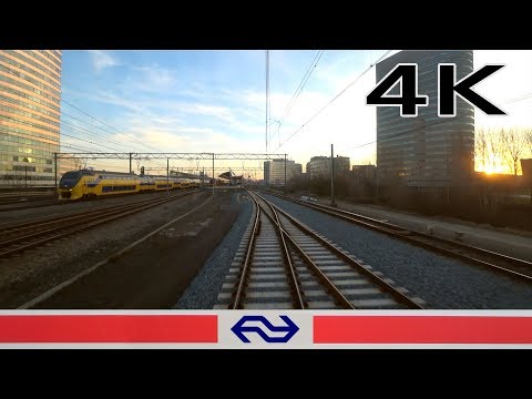 Early morning sunshine 4K Hoofddorp Opstel - Almere Buiten SLT 26feb 2019