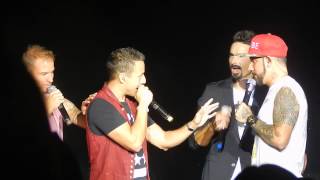 Backstreet Boys Cruise 2014 - Concert B - Just to Be Close (acapella) / Hot Hot Hot