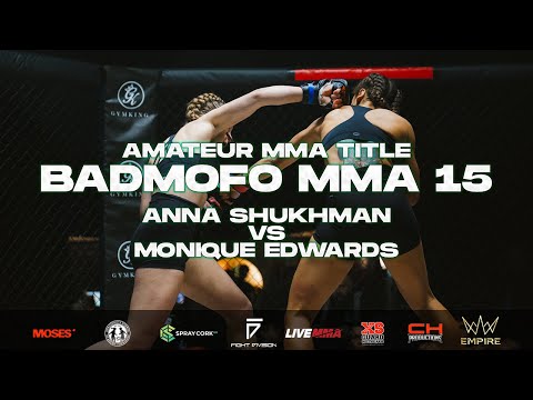 BMF 15 | Anna Shukhman vs. Monique Edwards | Amateur-MMA-Titel der Frauen