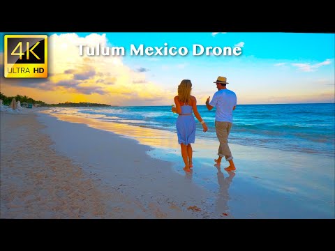 Tulum, Mexico - 4K UHD Drone Video