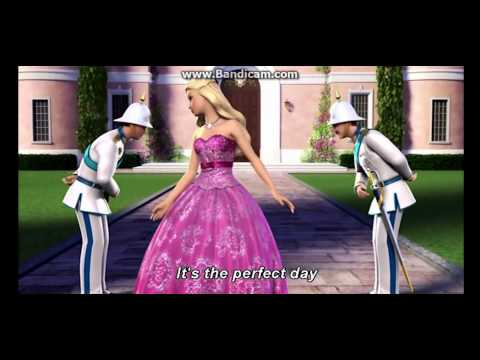 lirik lagu on top of the world barbie princess charm school