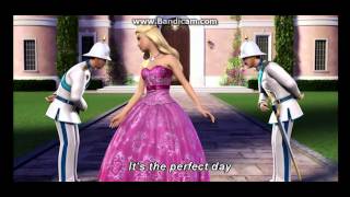 Barbie the princess and the popstar Perfect day with lyrics