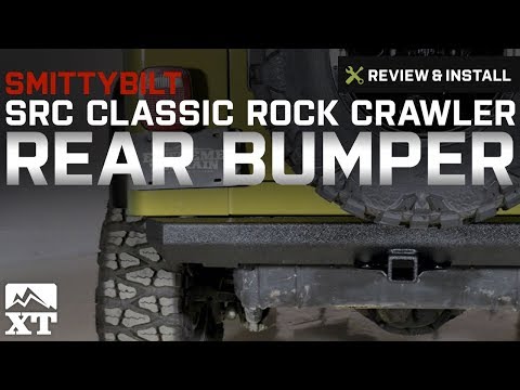 Jeep Wrangler Smittybilt SRC Classic Rock Crawler Rear Bumper (1987-2006 YJ & TJ) Review & Install