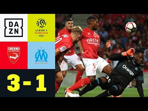 Nimes siegt trotz Florian Thauvin-Traumtor: Nimes - Marseille 3:1 | Ligue 1 | Highlights | DAZN