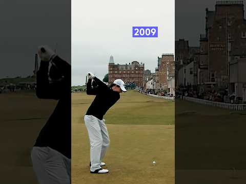 Rory McIlroy’s swing during 18 years 💪