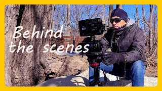 Behind The Scenes - Beautiful Winter Scenes - Amby Wonderful Nature - Stunning Winter Landscape