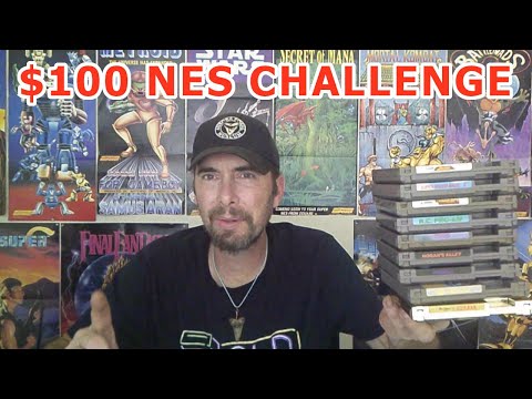 $100 NES Challenge!!!