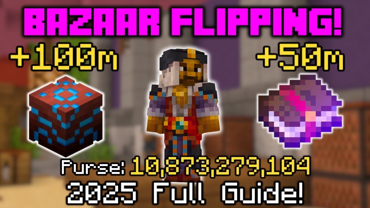 The ULTIMATE Guide to Bazaar Flipping! | Hypixel Skyblock