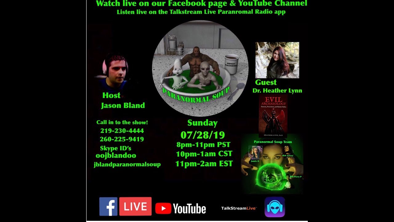 Paranormal Soup Ep 188 Guest Dr. Heather Lynn