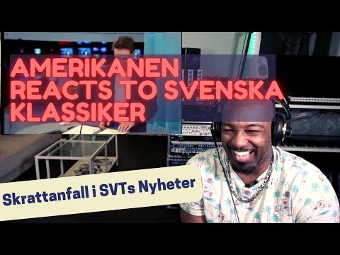 Amerikanen Reacts to Viral Svenska Klassiker: Skrattanfall i SVTs Nyheter