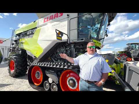 Claas Lexion 8000 Series: Powerful New Combines Unveiled | Farm Progress Show 2025