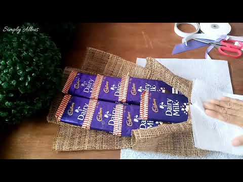 DIY Easy Cadbury Chocolate Bouquet | Simply Albus