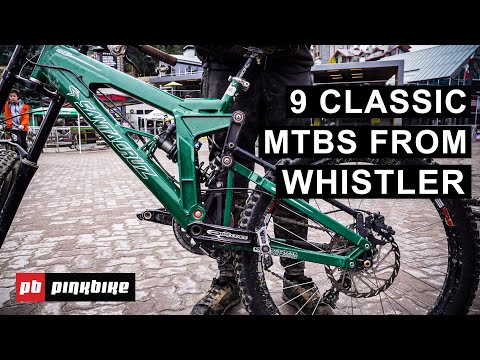 9 Classic Mountain Bikes from the Whistler Bike Park