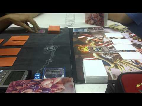 Yugioh Ccnc Saturday tournament Mirror Match T.G. Vs T.G. Dave Duran Vs. Zaki Said Round  4 Game 1