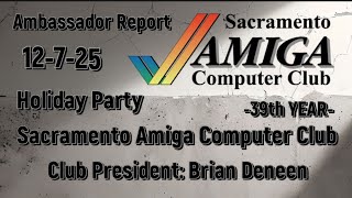 Amiga Club Holiday Party 2025 — SACC’s 39-Year Journey Toward 40 Years
