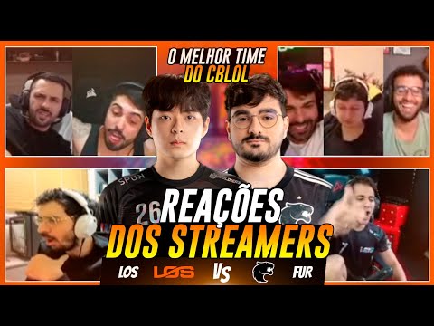 STREAMERS REAGEM ao MELHOR TIME DO CBLOL COM 4 SOLOADAS DO ZEST EM CIMA DO GUIGO em LOS x FURIA