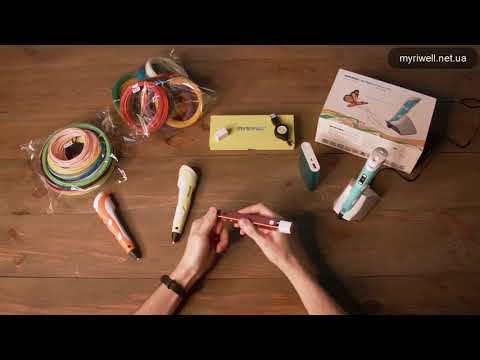 Оригинальные 3д ручки Myriwell Ukraine Обзор-сравнение моделей