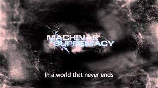 Machinae Supremacy Player One with lyrics on screen