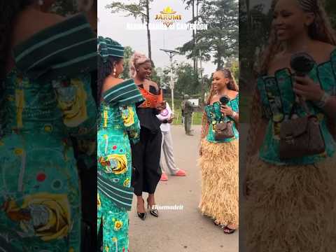 Regina Daniels & Prisma James With Syndy Emade In Cameroon #shorts #2027