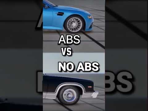 ABS VS NON ABS | CAR BRAKES | 2022 #shorts