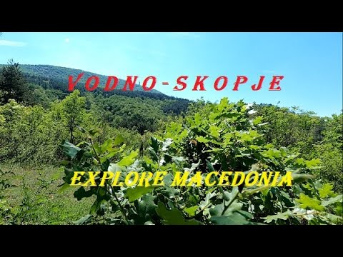 VODNO SKOPJE MACEDONIA - EXPLORE MACEDONIA (GOPRO HERO 9   B ROLL)