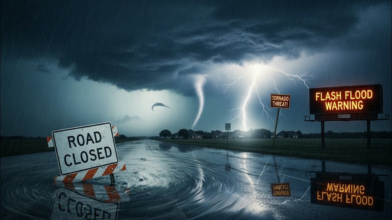 Texas Faces Intense Storms & Flash Floods!