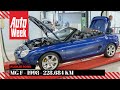 MG F - 1998 - 228.684 km - Klokje Rond