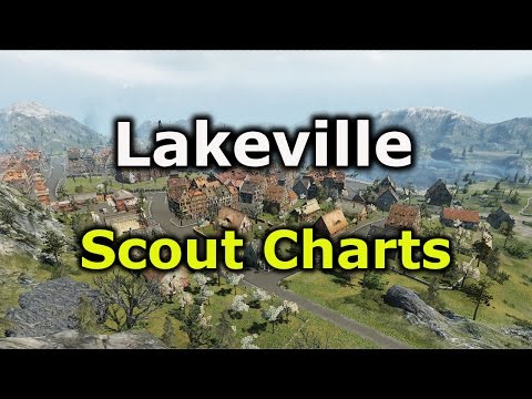 World of Tanks: Scout Guide Charts - Lakeville - North Spawn (9.17)