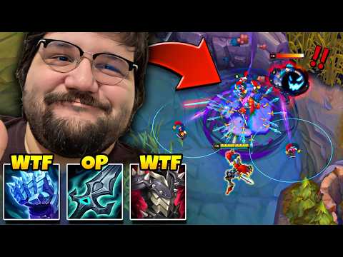 NEW TANK SHACO BUILD IS ACTUALLY BUSTED! | PINK WARD SHACO TOP LANE
