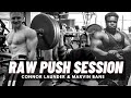 RAW PUSH WORKOUT | CONNOR LAUNDER & MARVIN BANE | TEEN BODYBUILDER | THE LAUNDER LEGACY EP15