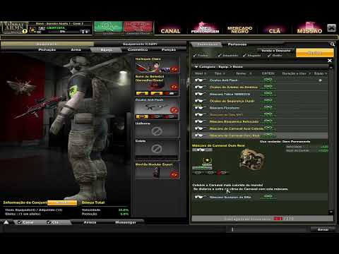 Harlequin Claire e seu poder - Combat Arms Brasil