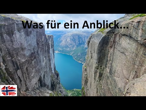 Unterwegs in Norwegen - Teil 2 - Brufjellhålene - Helleren - Egersund - Kjeragbolten - Lysebotn