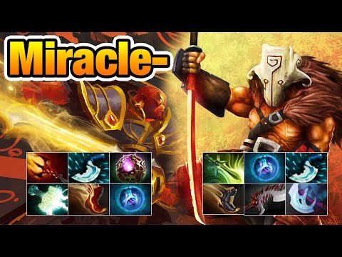 Miracle- vs Cooman Dota2 7.02 [EmberSpirit] Better But Not Enough