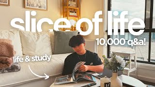 📹 daily vlog: life as a student & content creator — productive day, 10,000 q&a + life/study updates