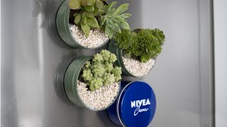 Nivea Manualidad para reciclar tus latas vacías de NIVEA Creme - Jardín Vertical ​ anuncio