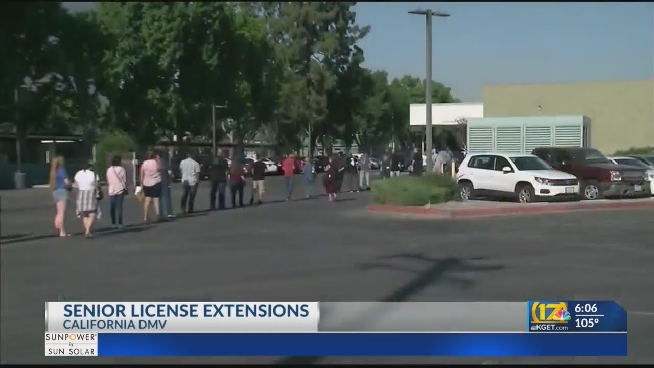 DMV giving 1-year extension to senior drivers with licenses set to expire this year