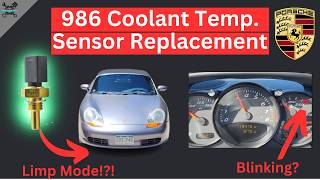 Replacing Coolant Temperature Sensor 986 Porsche Boxster