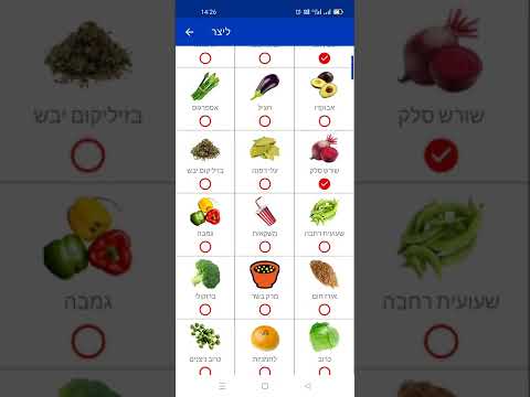רשימת קניות במכולת Video