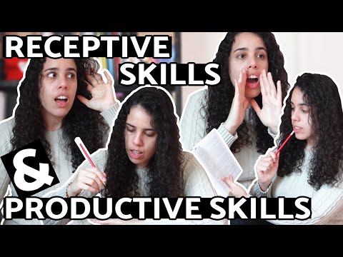 RECEPTIVE SKILL X PRODUCTIVE SKILL | What are the differences between these skills?