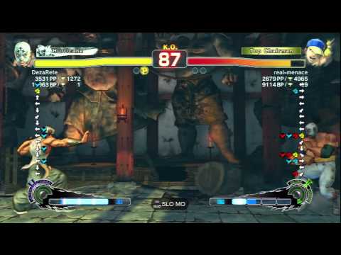 DezaRete (El Fuerte) Vs real-menace (Yun) SSF4 AE Ranked Matches - PSN