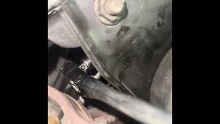 Northstar oil pressure sensor change.