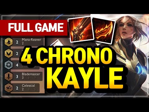 Chrono Kayle Comp! (Kayle Carry) - Teamfight Tactics Full Game | TFT Galaxies | Master